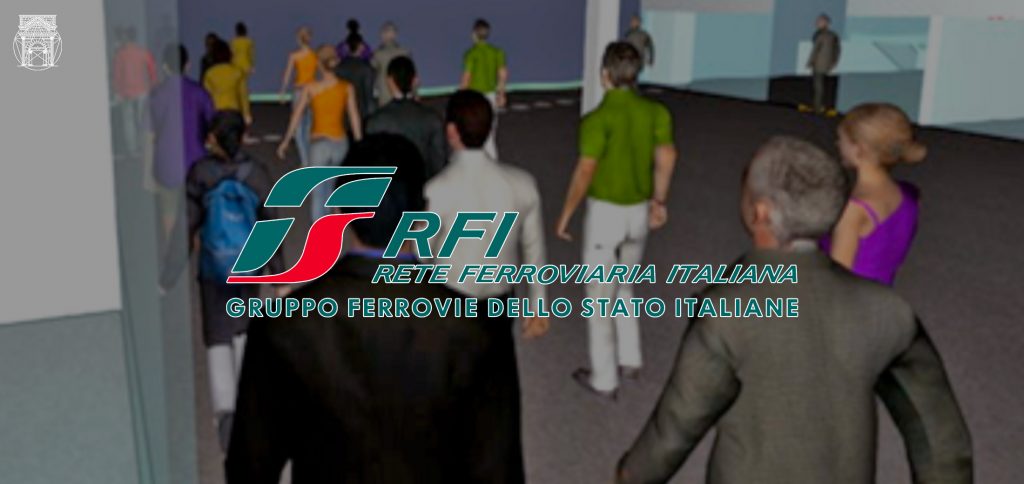 Modellizzazione Esodo stazione RFI Rete Ferroviaria Italiana - Polis Cosulting - 00